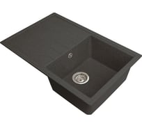 Кухонная мойка GreenStone цвет: черный GRS-76-308