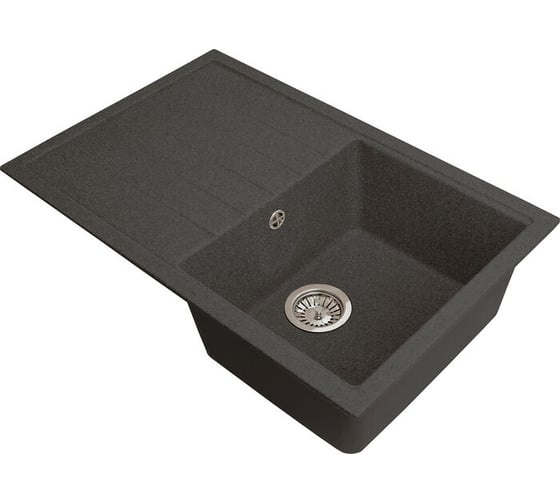 Кухонная мойка GreenStone цвет: черный GRS-76-308