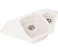 Кухонная мойка GreenStone GRS-10K цвет: белый GRS-10K-331