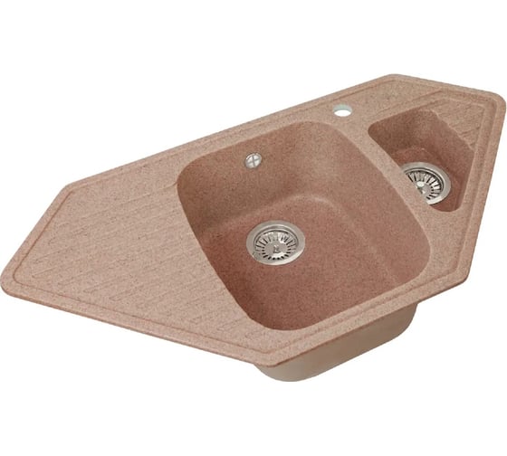 Кухонная мойка GreenStone GRS-10K цвет: терракот GRS-10K-307 1