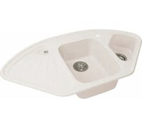 Кухонная мойка GreenStone GRS-14K цвет: белый GRS-14K-331