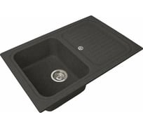 Кухонная мойка GreenStone GRS-78 цвет: черный GRS-78-308