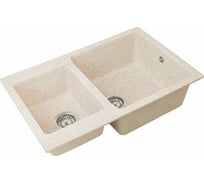 Кухонная мойка GreenStone GRS-76k цвет: песочный GRS-76k-302