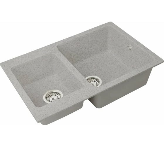 Кухонная мойка GreenStone GRS-76k цвет: темно-серый GRS-76k-309 1