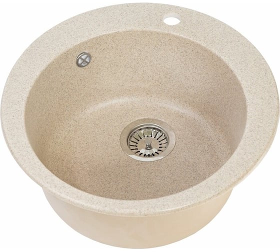 Кухонная мойка GreenStone GRS-05s цвет: бежевый GRS-05s-328 1
