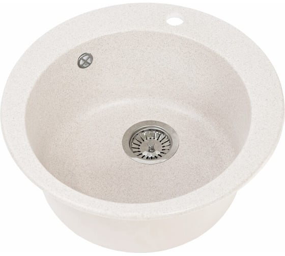 Кухонная мойка GreenStone GRS-05s цвет: белый GRS-05s-331
