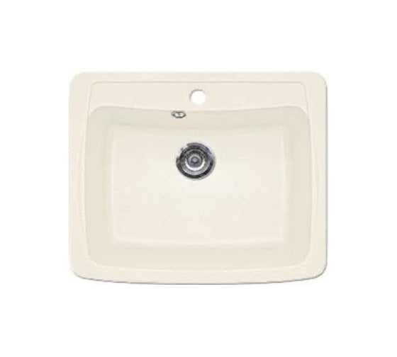 Кухонная мойка GreenStone GRS-03 цвет: белый GRS-03-331 1