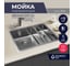 Кухонная мойка Grandex AQUA PROLINE 58 + смеситель под фильтр FASHUN A54309 101012 2