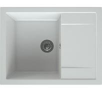 Мойка глянцевая HORKE М-15 белый металлик M15W01