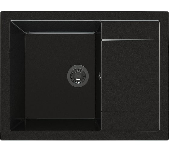 Мойка глянцевая HORKE М-15 черный металлик M15W10 1