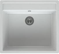 Мойка глянцевая HORKE М-21 белый металлик M21W01