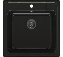 Мойка глянцевая HORKE М-34 черный металлик M34W10