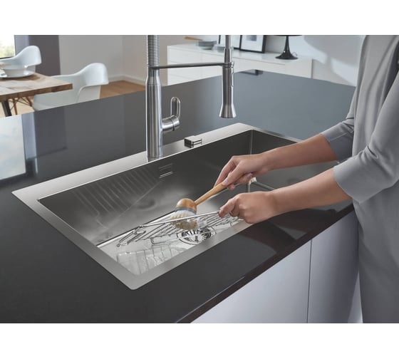 Мойка из нержавеющей стали GROHE K800 90-S 84.6/56, 1 чаша 31584SD1