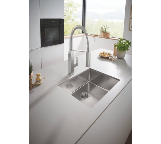 Мойка из нержавеющей стали GROHE K700U 60-S 54.4/44.4, 1 чаша 31574SD1