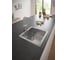 Мойка из нержавеющей стали GROHE K700 Cube 40 см, 1 чаша 31578SD1 4