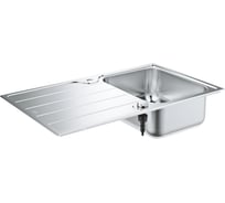 Мойка из нержавеющей стали GROHE с корзинчатым вентилем, оборачиваемая, 1 чаша K500 45 -S 86/50 1.0 31571SD1