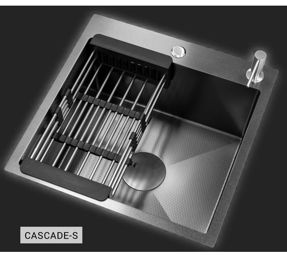 Мойка кухонная многофункциональная ESBANO CASCADE-S ESMKCASCS