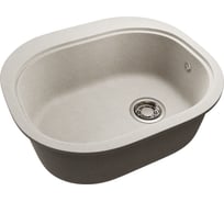Кварцевая кухонная мойка, EMAR EMQ-1570.C Берилл