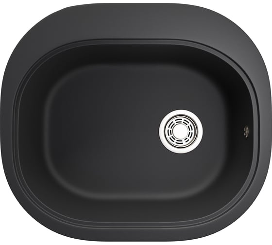 Кварцевая кухонная мойка, EMAR EMQ-1570.C Оникс