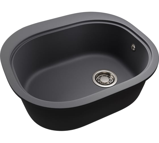 Кварцевая кухонная мойка, EMAR EMQ-1570.C Морион