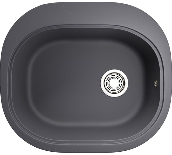 Кварцевая кухонная мойка, EMAR EMQ-1570.C Морион