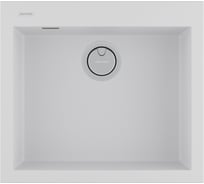 Мойка Paulmark DECORATION 56, ACRYSTONE, WHITE, 560x500 мм, PM935650-WH