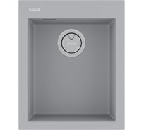 Мойка Paulmark DECORATION 41, ACRYSTONE, URBAN GREY, 410x500 мм, PM934150-UGR