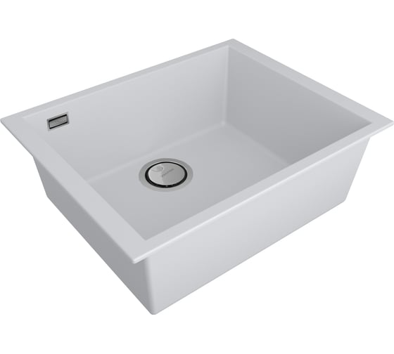 Мойка Paulmark NEO CLASSIC 56, ACRYSTONE, WHITE, 560x435 мм, PM965644-WH