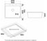 Мойка Paulmark DECORATION 60, ACRYSTONE, WHITE, 600x510 мм, PM936051-WH 3