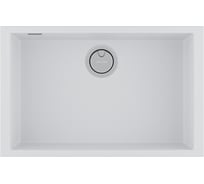 Мойка Paulmark NEO CLASSIC 69, ACRYSTONE, WHITE, 690x443 мм, PM966944-WH