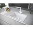 Мойка Paulmark DECORATION 76, ACRYSTONE, WHITE, 760x500 мм, PM937650-WH 3