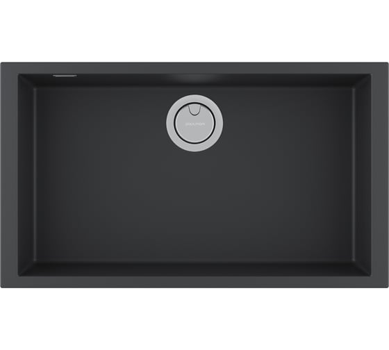 Мойка Paulmark NEO CLASSIC 76, ACRYSTONE, ANTRACITE, 760x435 мм, PM967644-AN