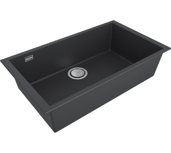 Мойка Paulmark NEO CLASSIC 76, ACRYSTONE, ANTRACITE, 760x435 мм, PM967644-AN