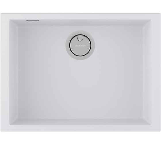 Мойка Paulmark NEO CLASSIC 60, ACRYSTONE, WHITE, 600x440 мм, PM966044-WH
