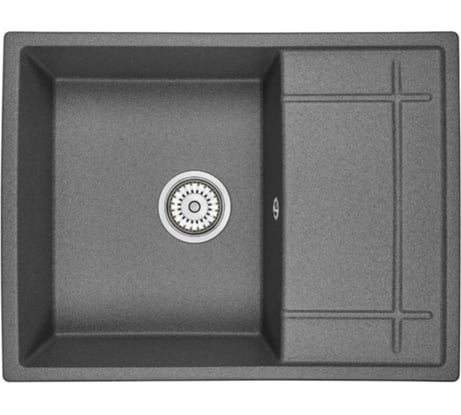 Гранитная мойка EMAR Антрацит EMQ-1650.Q