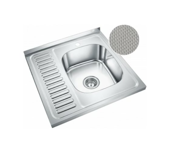 Накладная мойка EMAR T6060RQ Decor