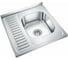 Накладная мойка EMAR T6060RQ Decor 1