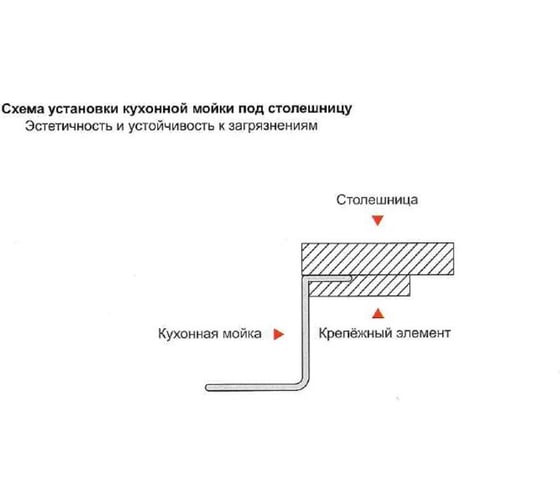 Кухонная мойка из нержавеющей стали Gerhans RK35044 - выгодная цена .