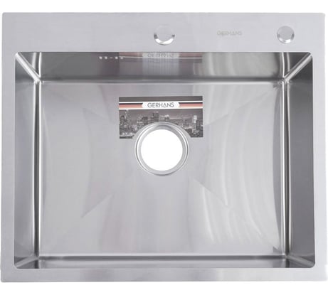 Кухонная мойка GERHANS из нержавеющей стали 60x50 сатин K 36050