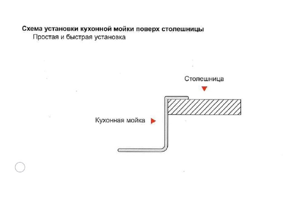 Кухонная мойка из нержавеющей стали GERHANS с PVD покрытием К 35050В ...