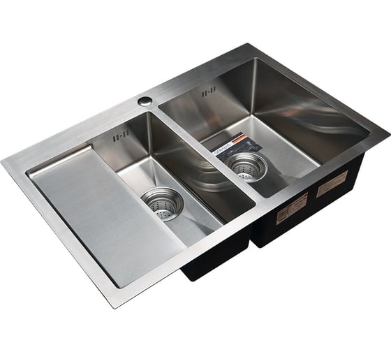 Кухонная мойка из нержавеющей стали Gerhans 780х510 мм 37851-SR