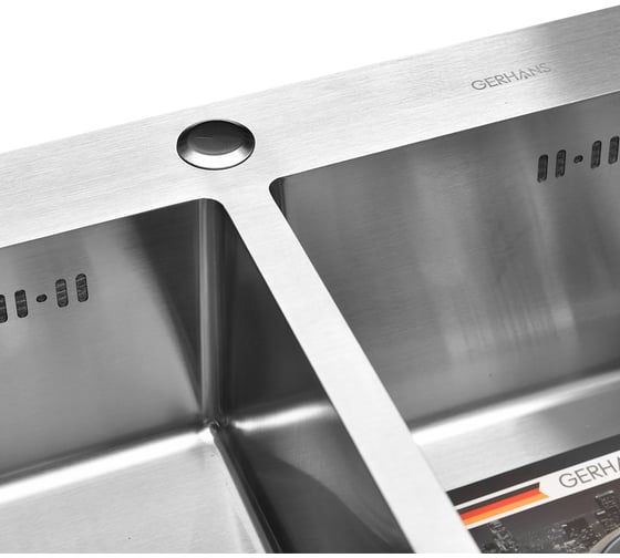 Кухонная мойка из нержавеющей стали Gerhans 780х510 мм 37851-SR