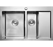 Кухонная мойка из нержавеющей стали Gerhans 780х510 мм 37851-SL