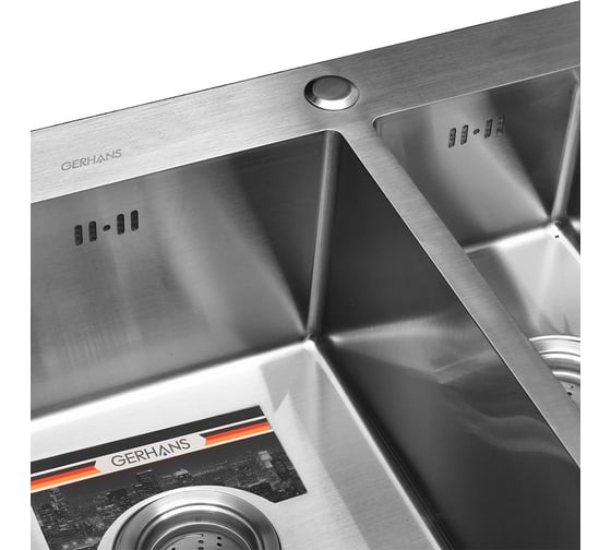 Кухонная мойка из нержавеющей стали Gerhans 780х510 мм 37851-SL
