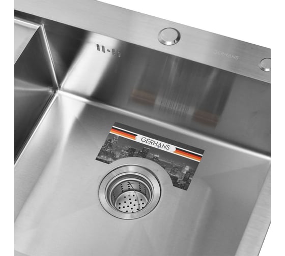 Кухонная мойка из нержавеющей стали GERHANS K 37851-R 11088