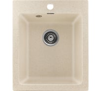 Кухонная мойка GERHANS A 10 20 БЕЖЕВЫЙ /БЕЛАРУСЬ/ 410х482 мм A10-20/311-11-24