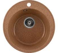 Кухонная мойка GERHANS A 05 23 ТЕРРАКОТ /БЕЛАРУСЬ/ 475х475 мм A05-23/311-11-24