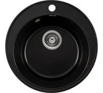 Кухонная мойка GERHANS A 05 25 ОНИКС /БЕЛАРУСЬ/ 475х475 мм A05-25/311-11-24