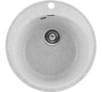 Кухонная мойка GERHANS A 05 19 СЕРЫЙ /БЕЛАРУСЬ/ 475х475 мм A05-19/311-11-24