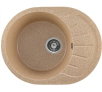 Кухонная мойка GERHANS A 03 21 ПЕСОК /БЕЛАРУСЬ/ 570х440 мм A03-21/311-11-24